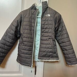 The North Face Gray Puffer Jacket (kids)